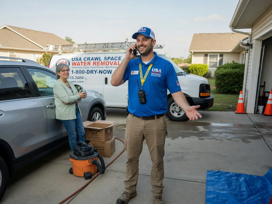 Crawl Space Water Removal Mount Judea, AR FAQs